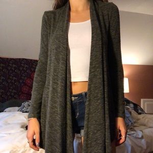 Army Green Cardigan